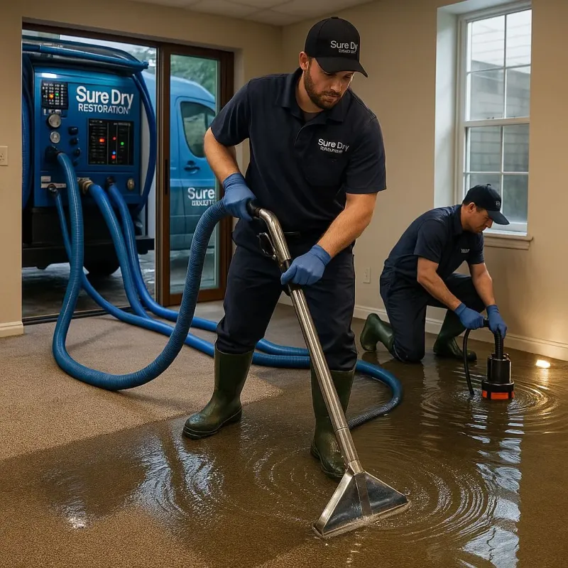Water Extraction and Removal process in Spring Valley Lake, CA
